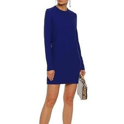 VICTORIA BECKHAM Royal Blue Shift Short Dress